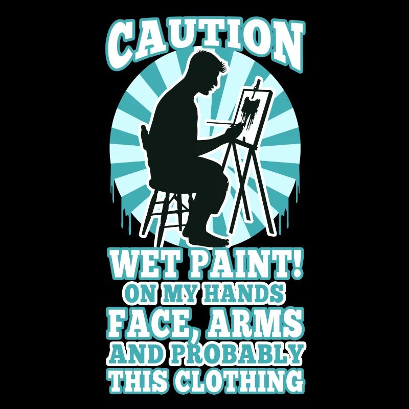 Wet paint