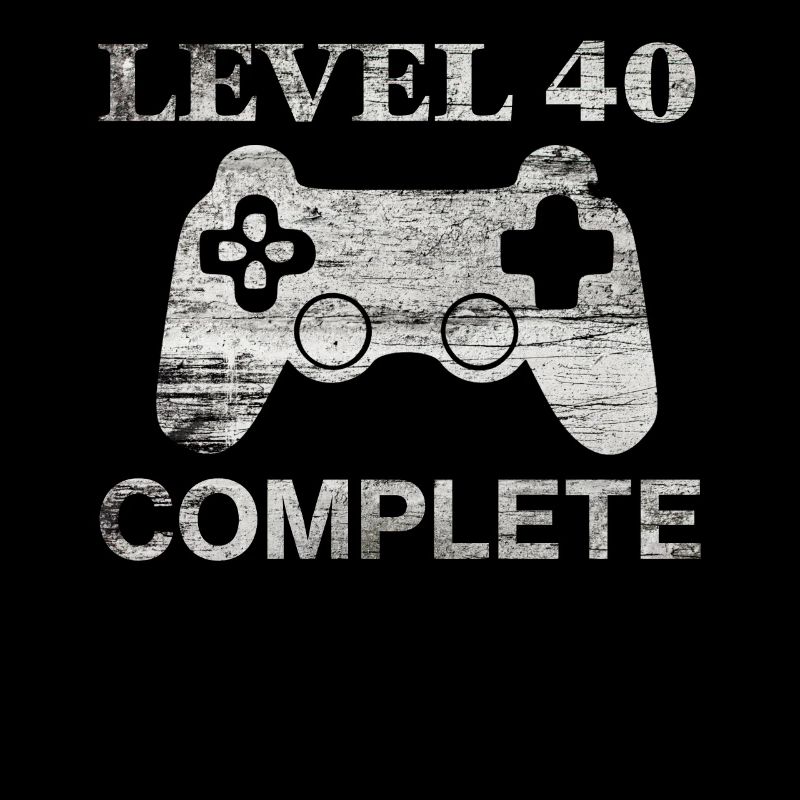 40 ans - 40e anniversaire Niveau 40 Chemise complète