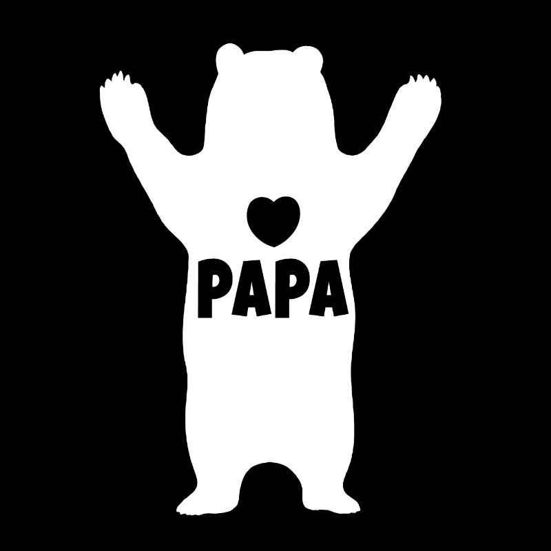 Geschenk bester Papa Bear Vater Vatertag Papi Bär