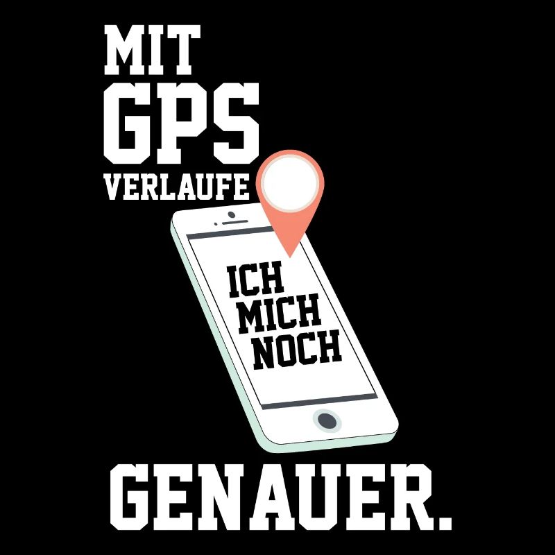 Mit GPS verlaufe ich mich noch genauer