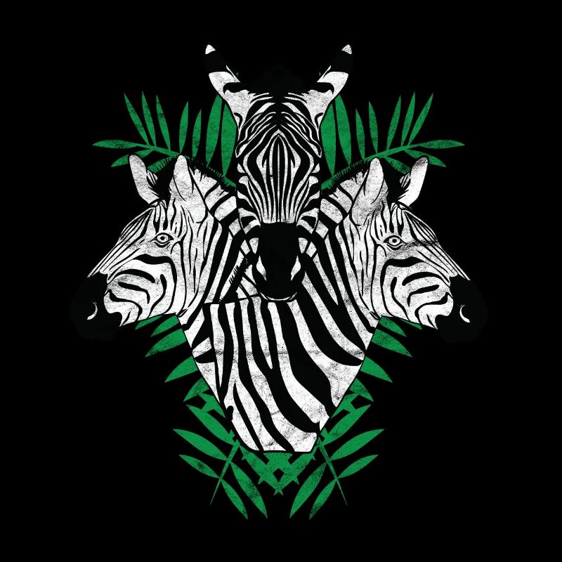 Deep jungle - zebra