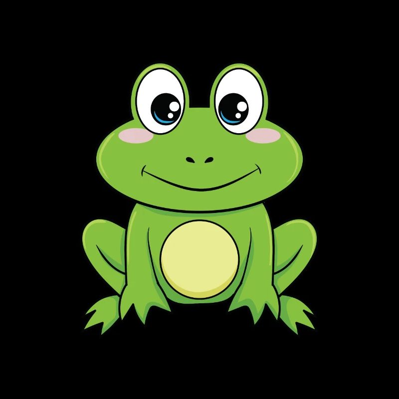 Animaux de dessin animé mignon - grenouille
