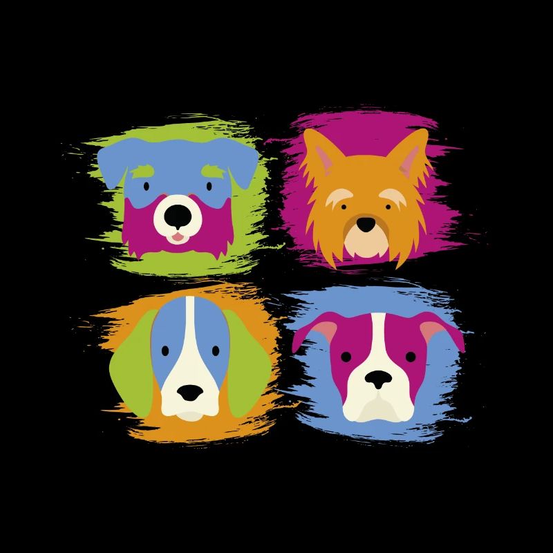 Hund und Hunde Tier