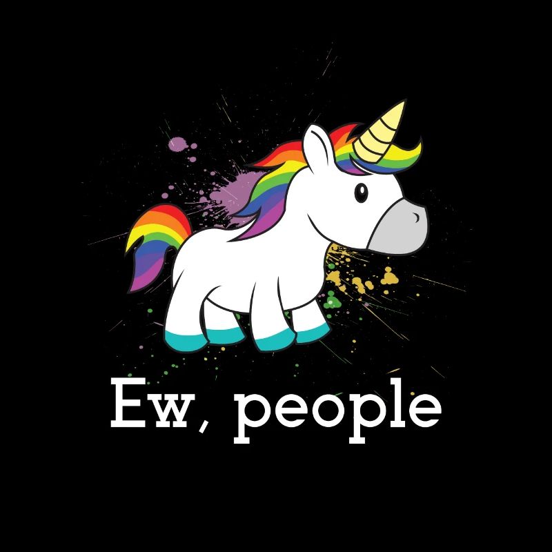 Ew Menschen Einhorn