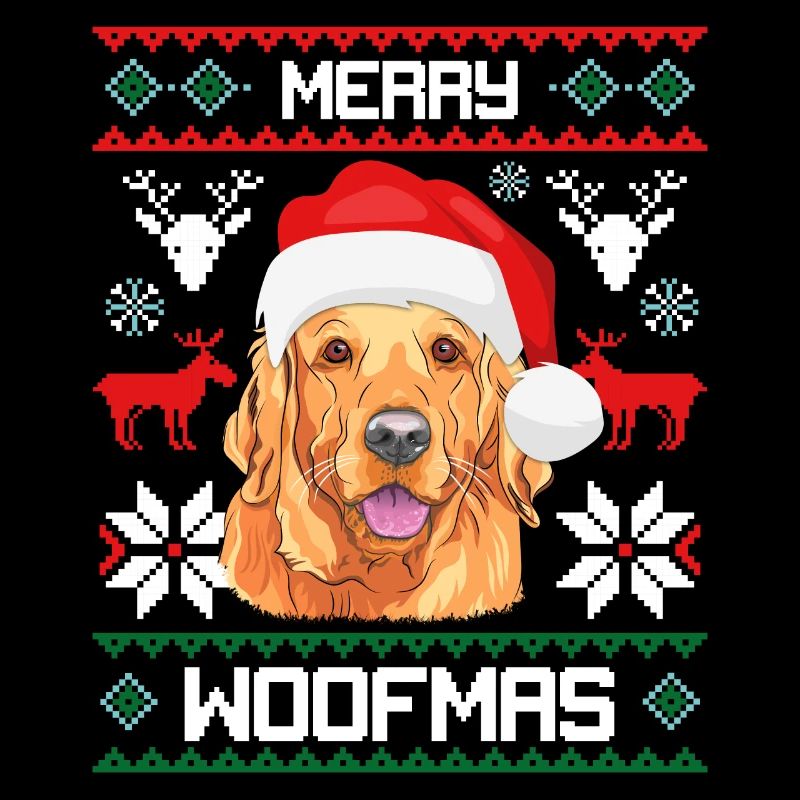 Pull retentissant pour chien Golden Retriever de Joyeux Woofma