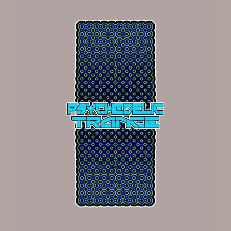Psychedelic Trance T-Shirt Goa Psy Party Pattern Om