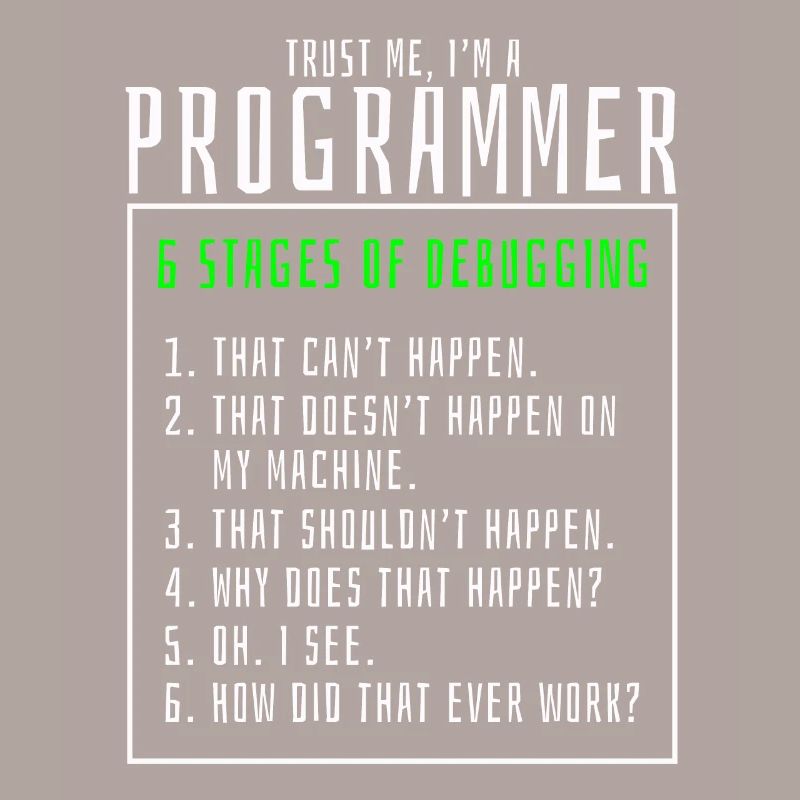 Étapes de débogage programmeur