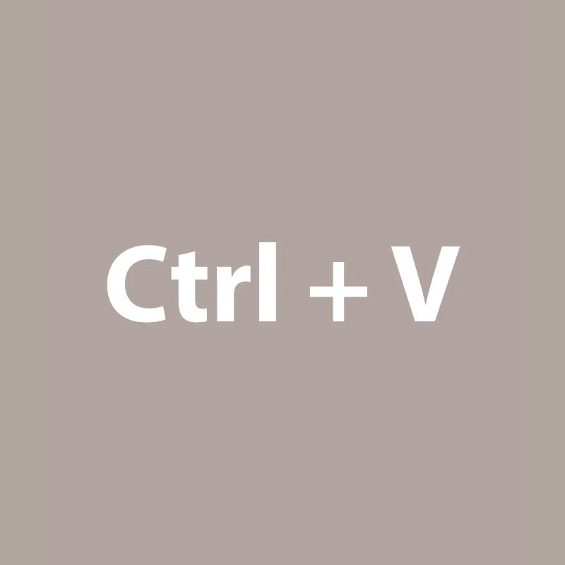 Ctrl Ctrl V Copy Paste Twins