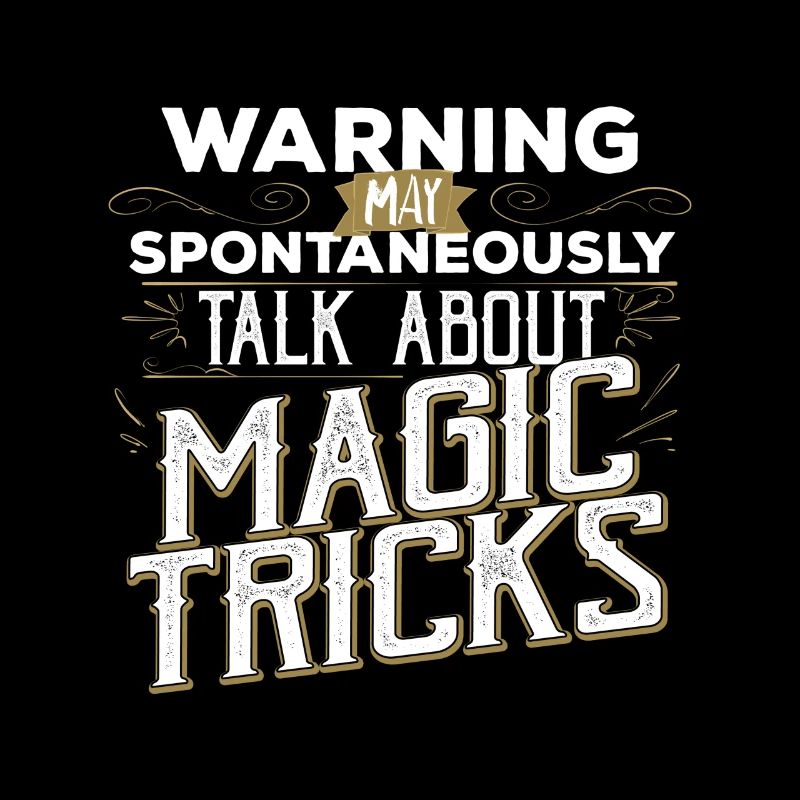 Magician Spontaneously Talk Magic Tricks
