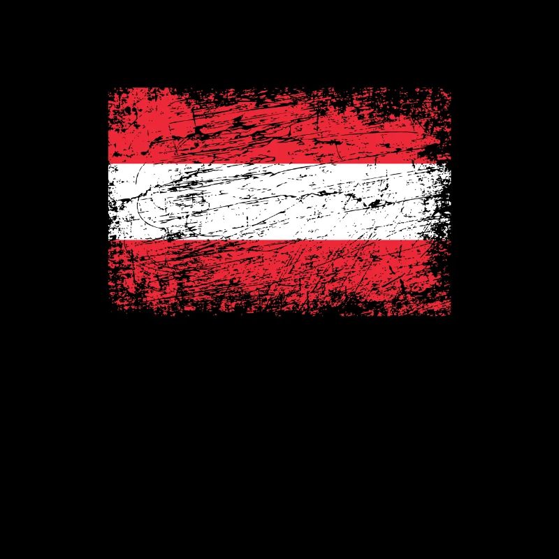 Autriche drapeau drapeau used look