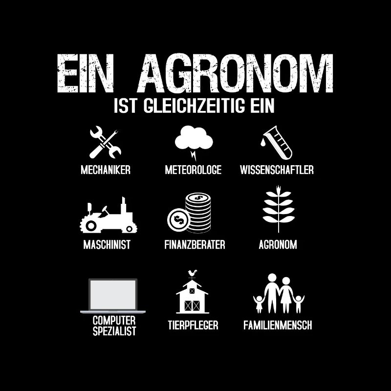 Lustiges Agronom Bauer Landwirt Traktor Geschenk
