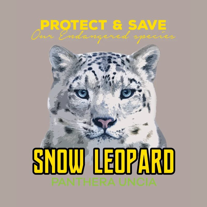Endangered Snow Leopard Panthera Uncia Ecology