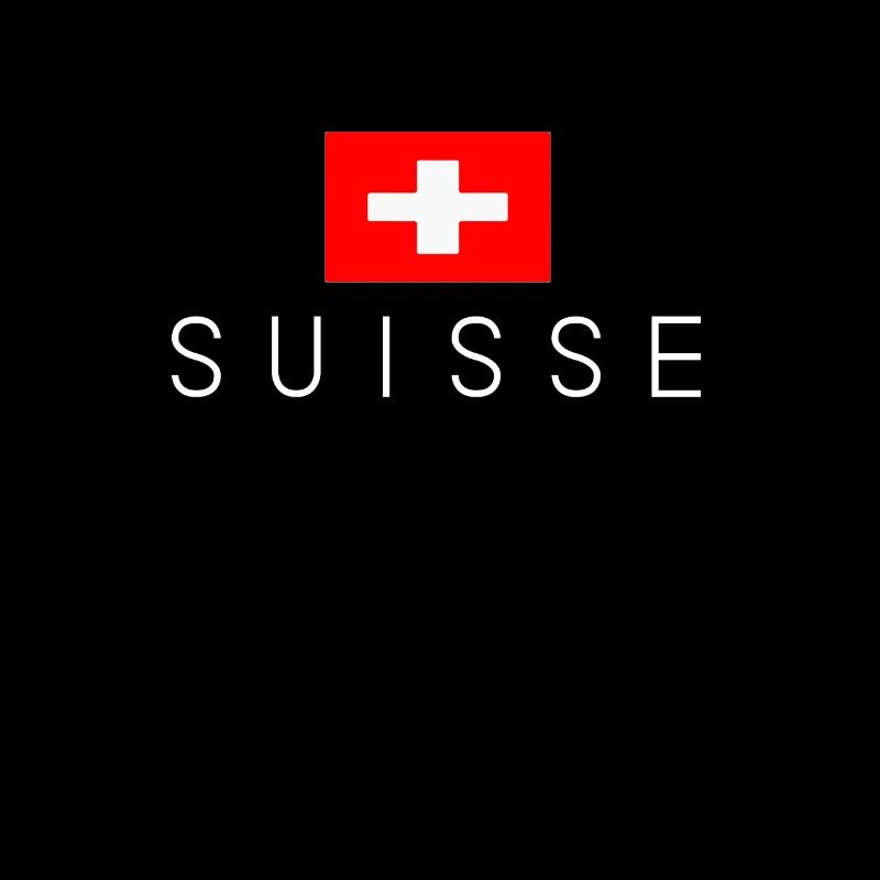Schweiz Design Schweizer Flagge
