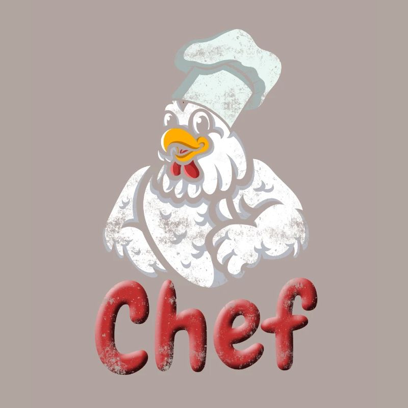 Chef chicken cooking kitchen baking gift