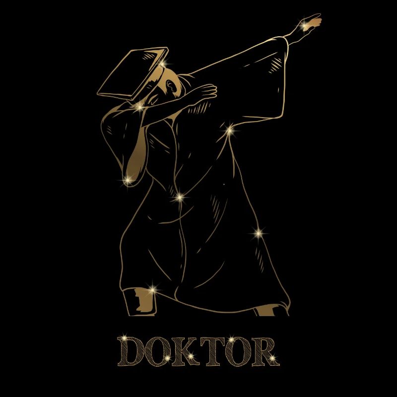 Doktorand Geschenk Dabbing Doktor Doktortitel
