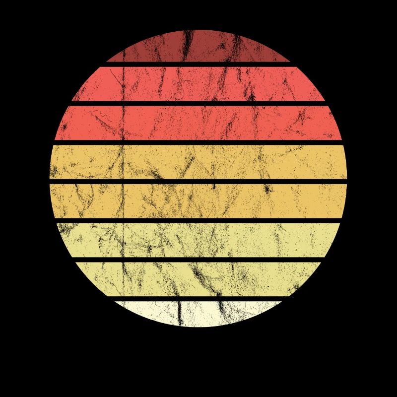 Retro vintage background circle