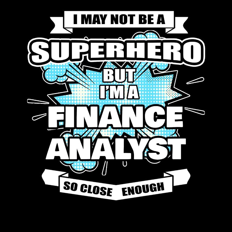 Analyste financier Gift Superhero Analyste financier