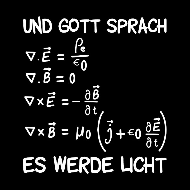 Maxwell Gleichungen Physik Geschenk Elektroniker