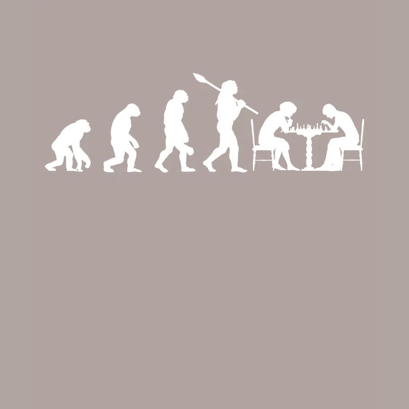 Evolution du maître d'échecs roi reine