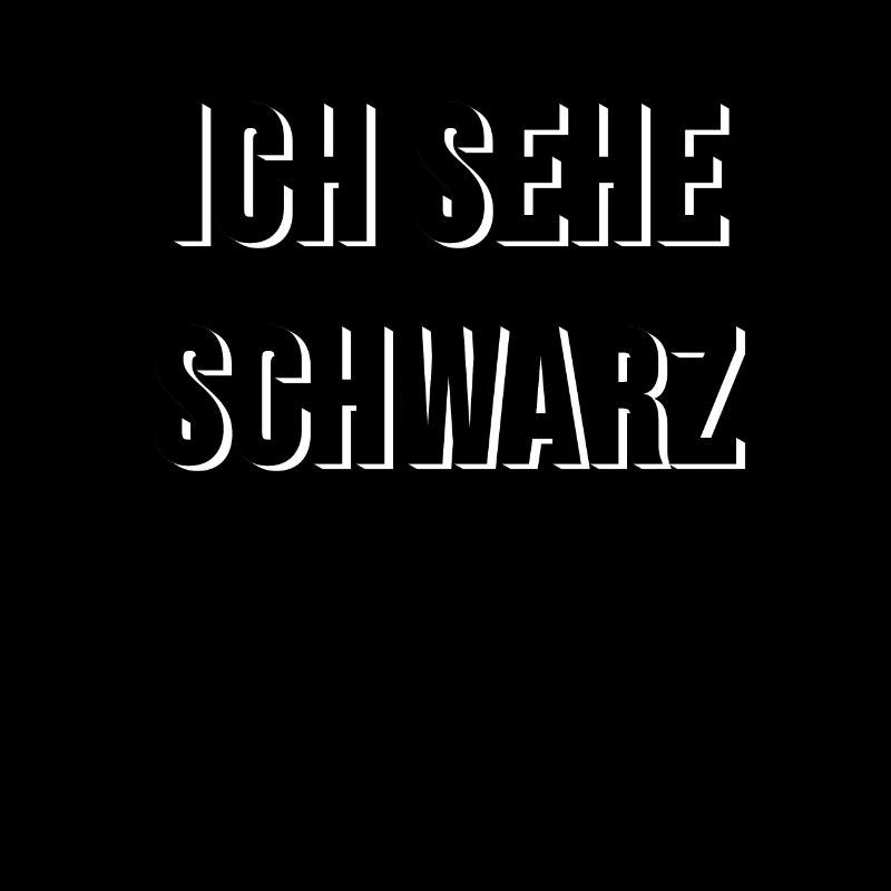 ich sehe schwarz