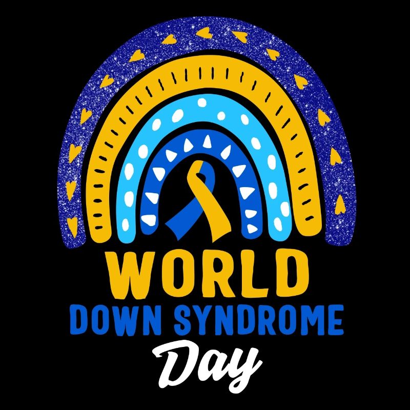 World Down Syndrom Tag Shirt Down Syndrom