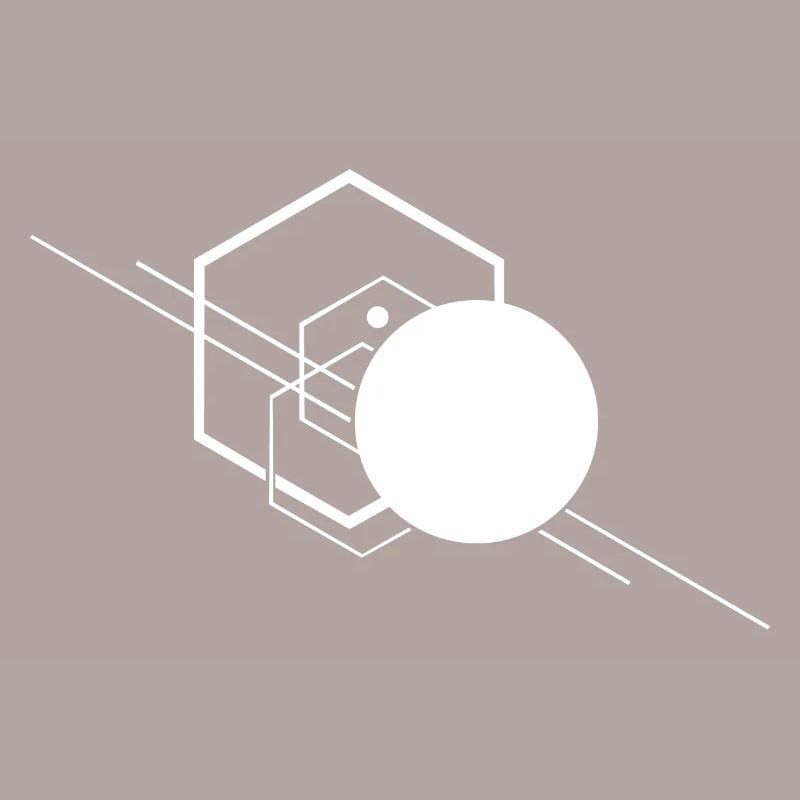 Moderne Design minimal comme cadeau tendance