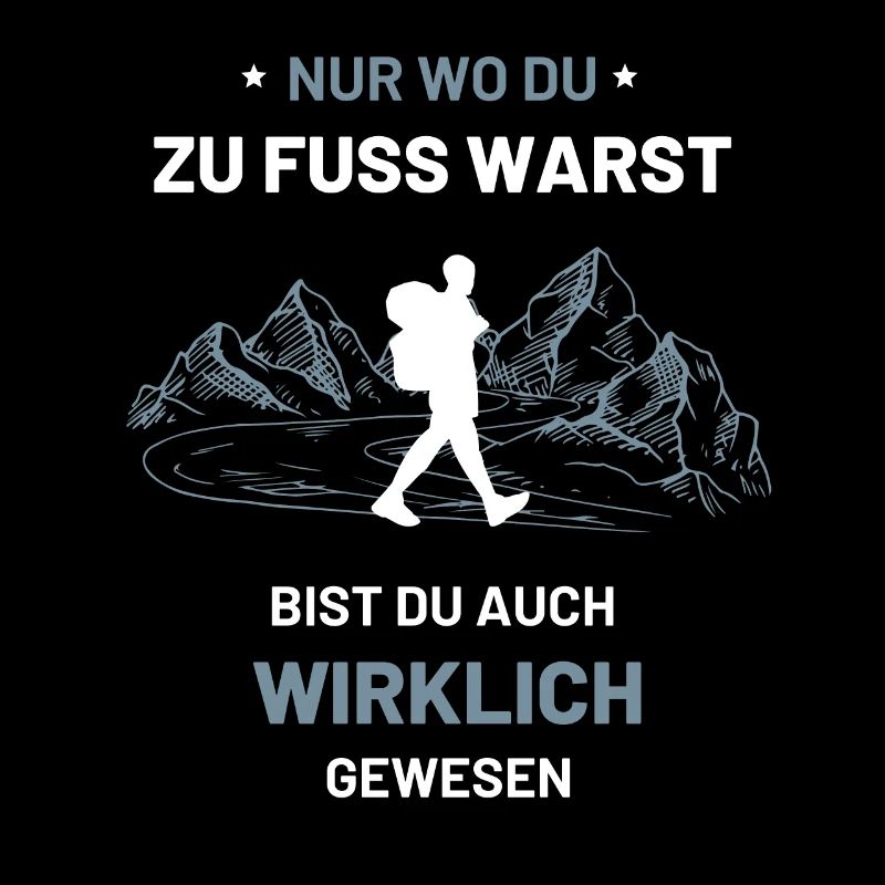 Wandern Wanderer Geschenk Wandershirt