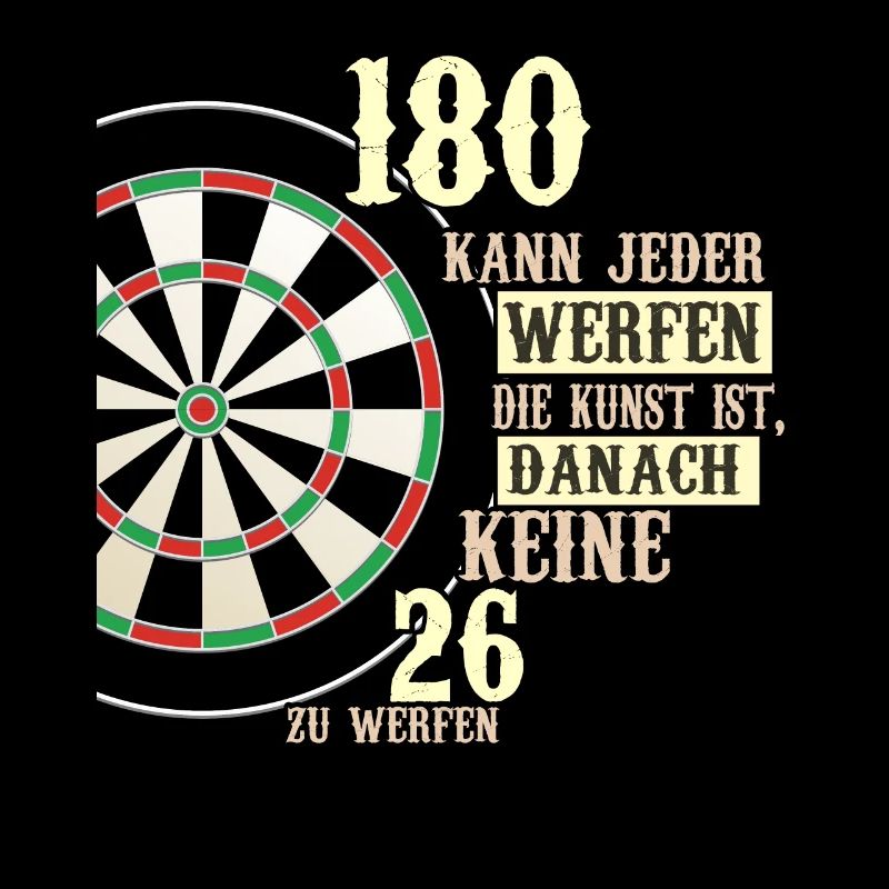 180 kann jeder werfen Dartscheibe Teamplayer Dart