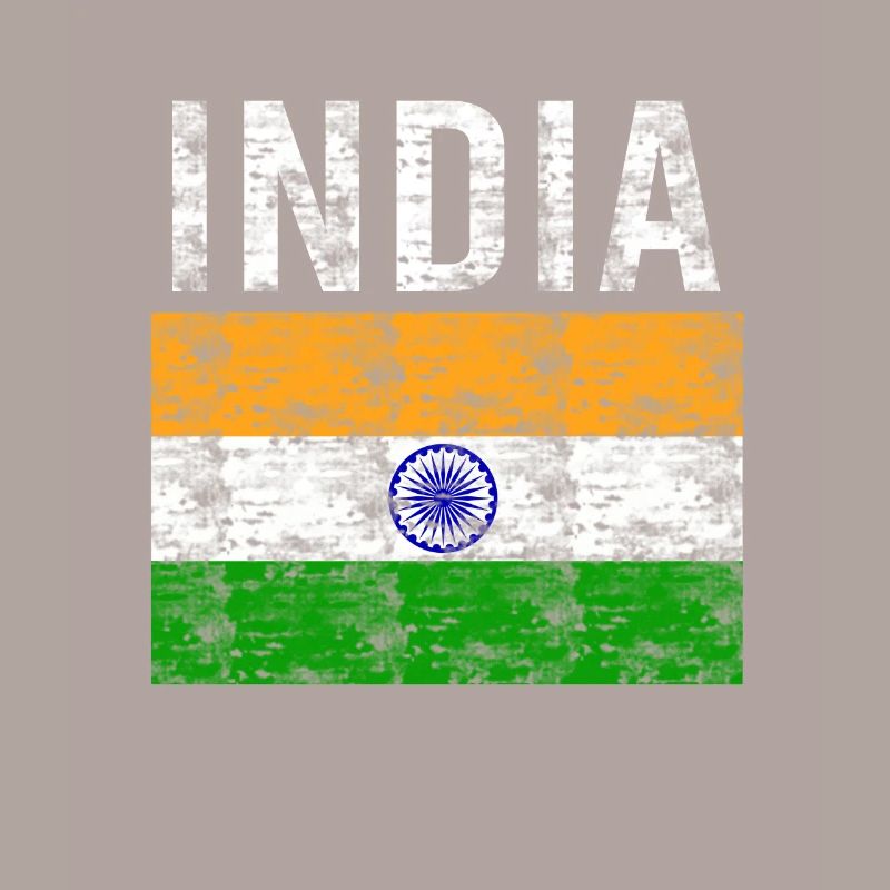 Inde drapeau vintage