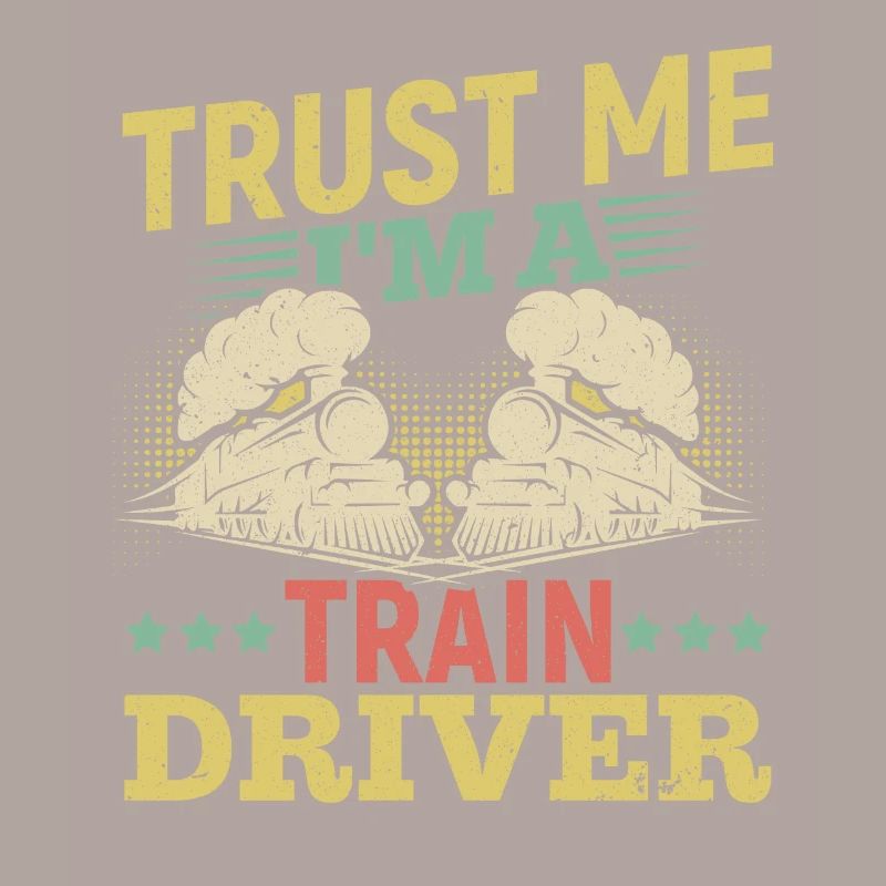 Ich Bin Ein Zugfahrer Geschenk Design