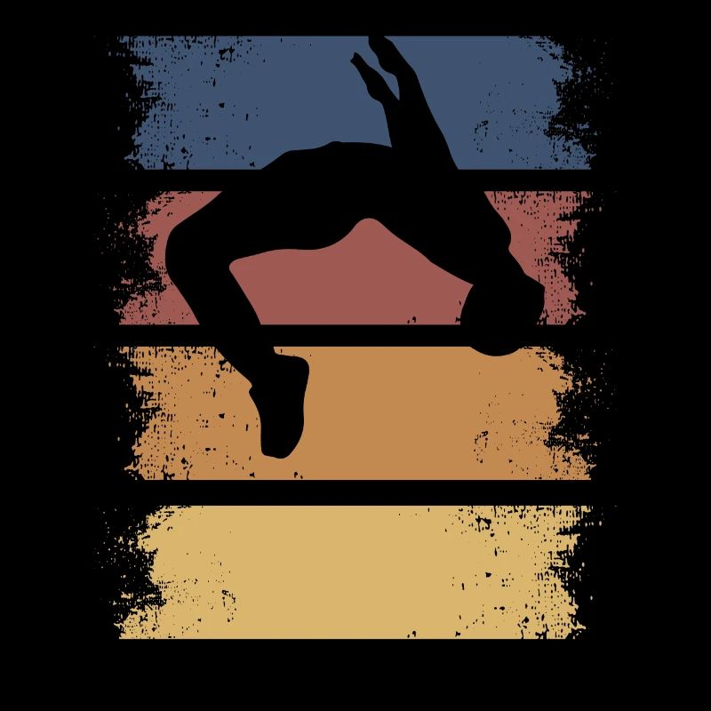 Parkour Freerunning Backflip Retro