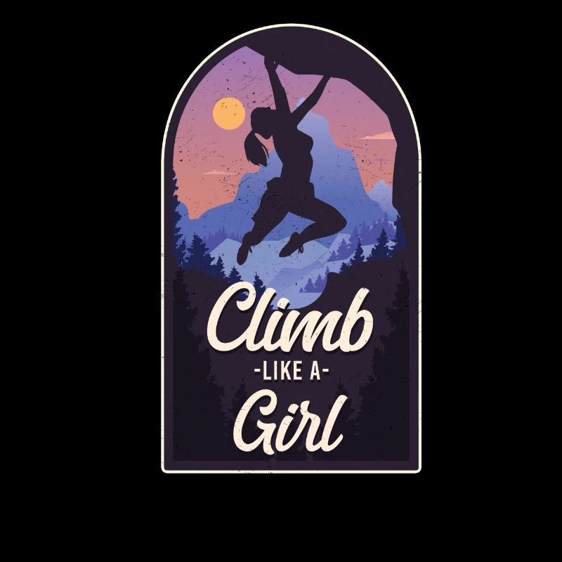 Rock Climbing Climber Climb Like A