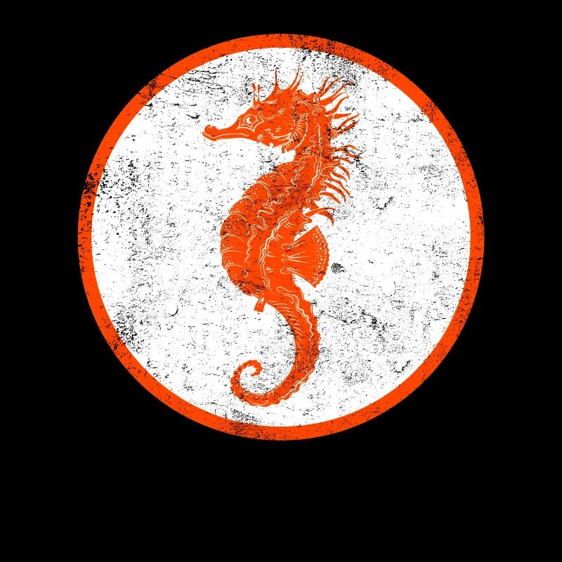 Seepferdchen Vintage Kinder Geschenkidee