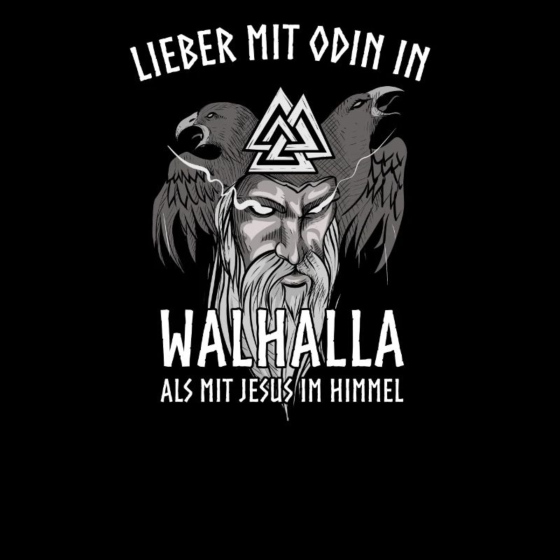Viking Valhalla Walhalla Odin Schildmaid Mjolnir