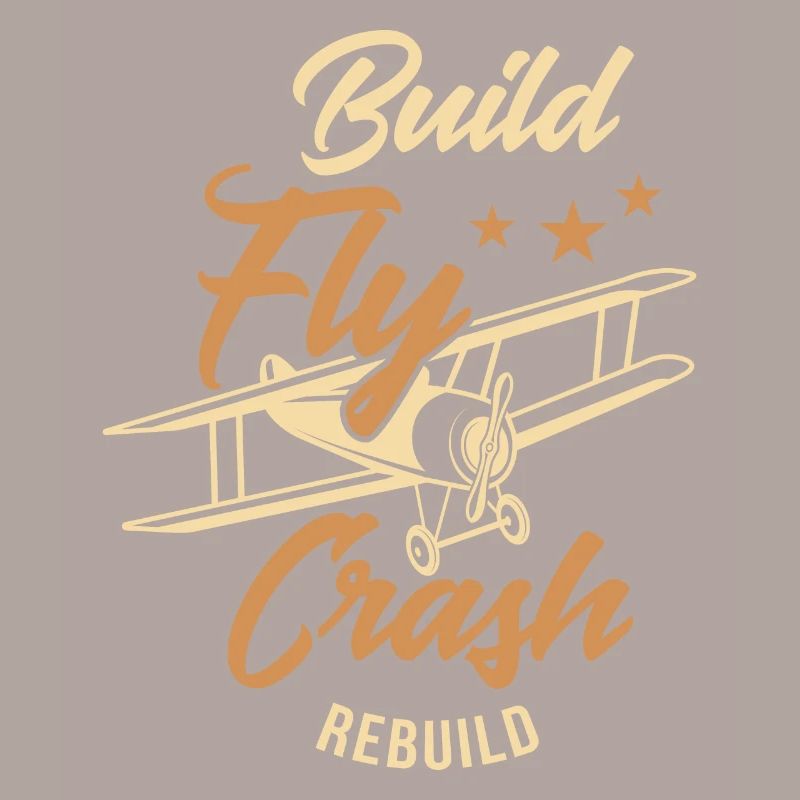 Conception d'avions Rc avec reconstruction de crash de vol de construction,