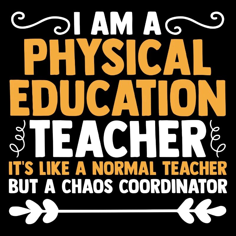 Ich bin ein Sportlehrer wie ein normaler Lehrer