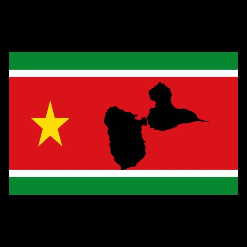 DRAPEAU GUADELOUPE