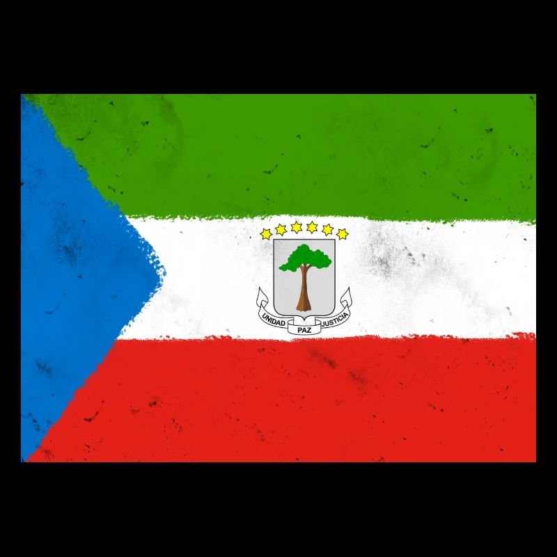 Drapeau de la Guinée équatoriale