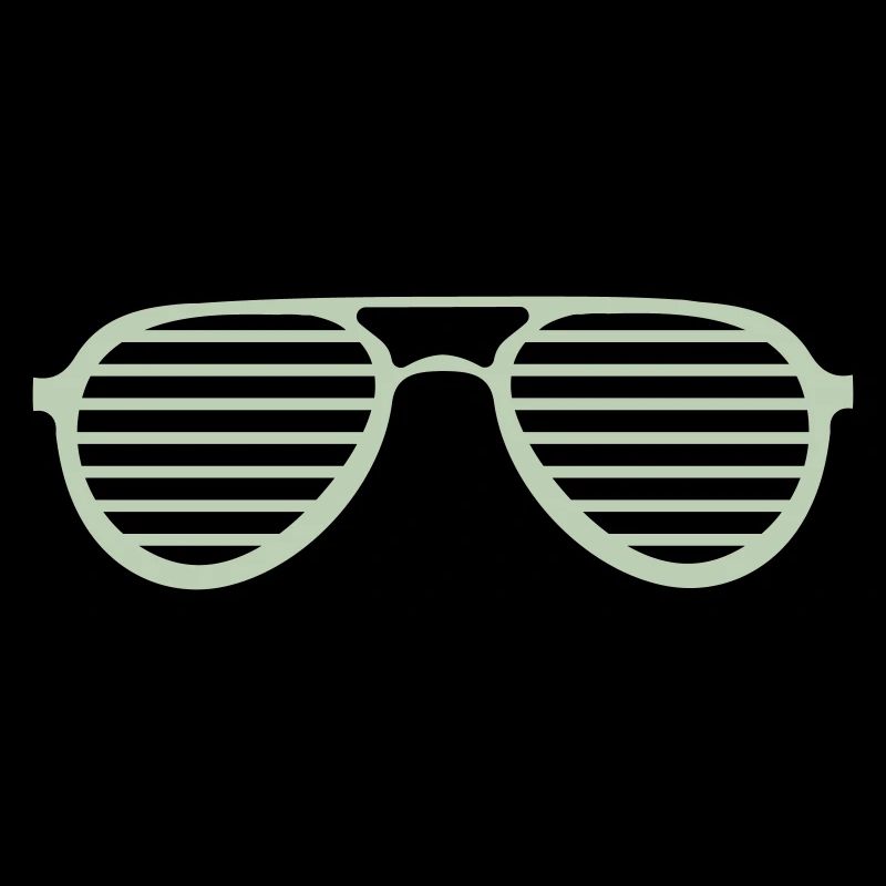 Lunettes de soleil à rayures rétro