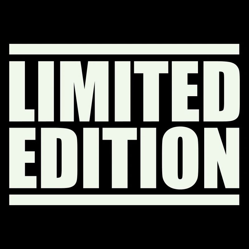 Édition limitée en majuscules