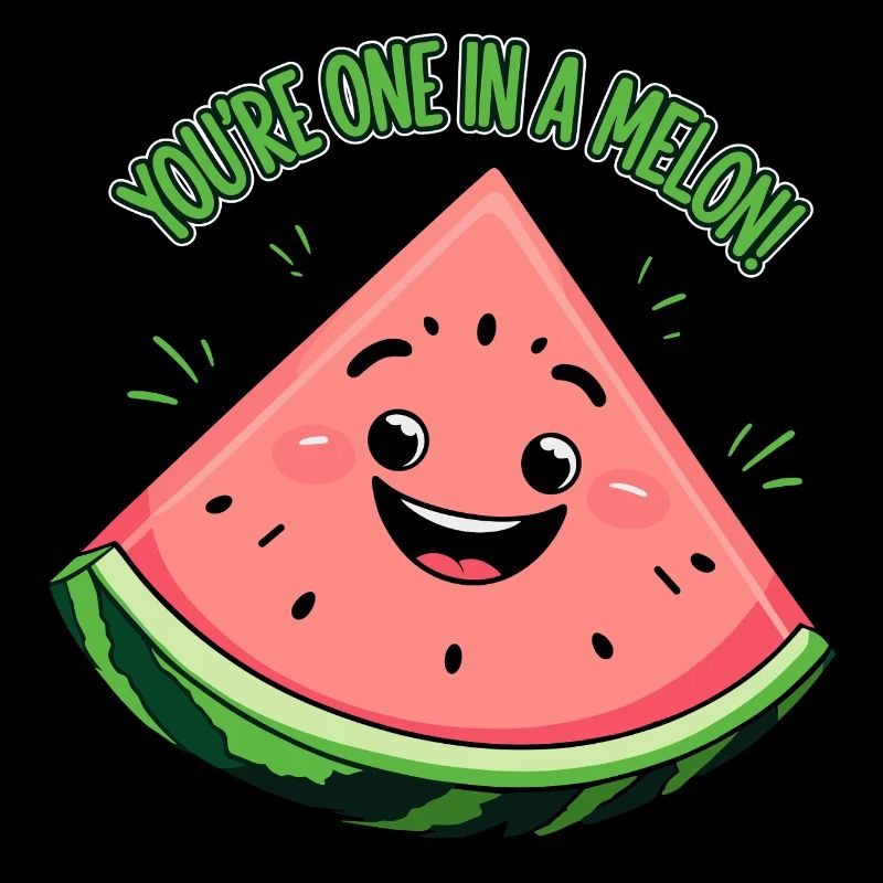 Pastèque amusante - Vous ne faites qu’un dans un melon !