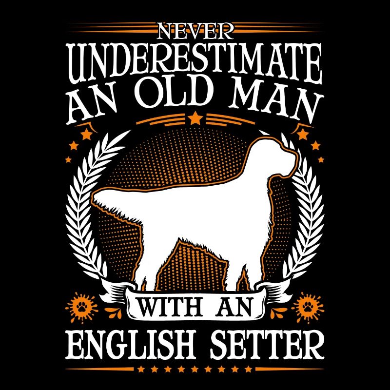 Setter anglais Old Man Englischer Setter