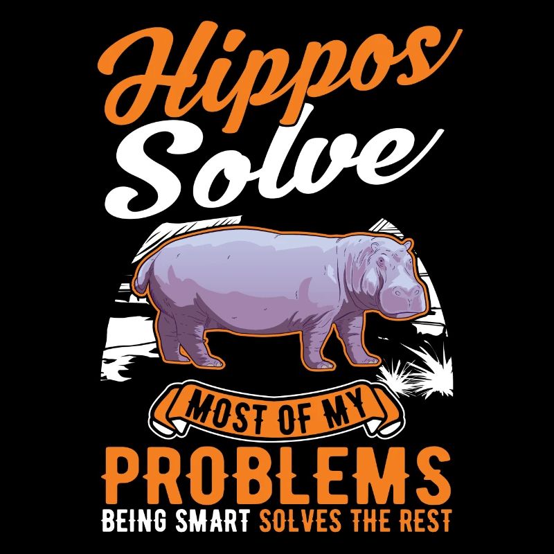 Nilpferd Geschenk Hippo Flusspferd