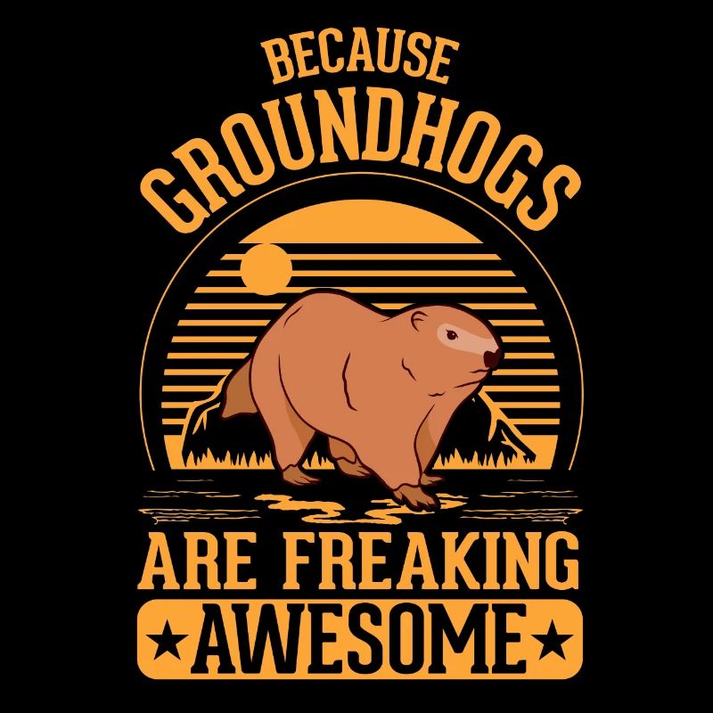 Murmeltier Groundhog Day Waldmurmeltier
