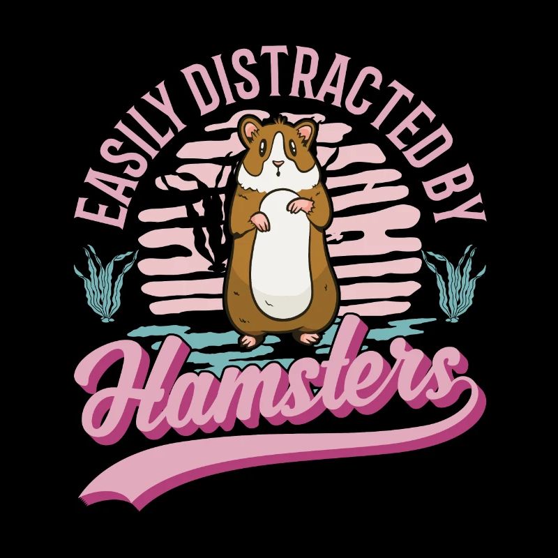 Easily distracted by Hamsters Goldhamster