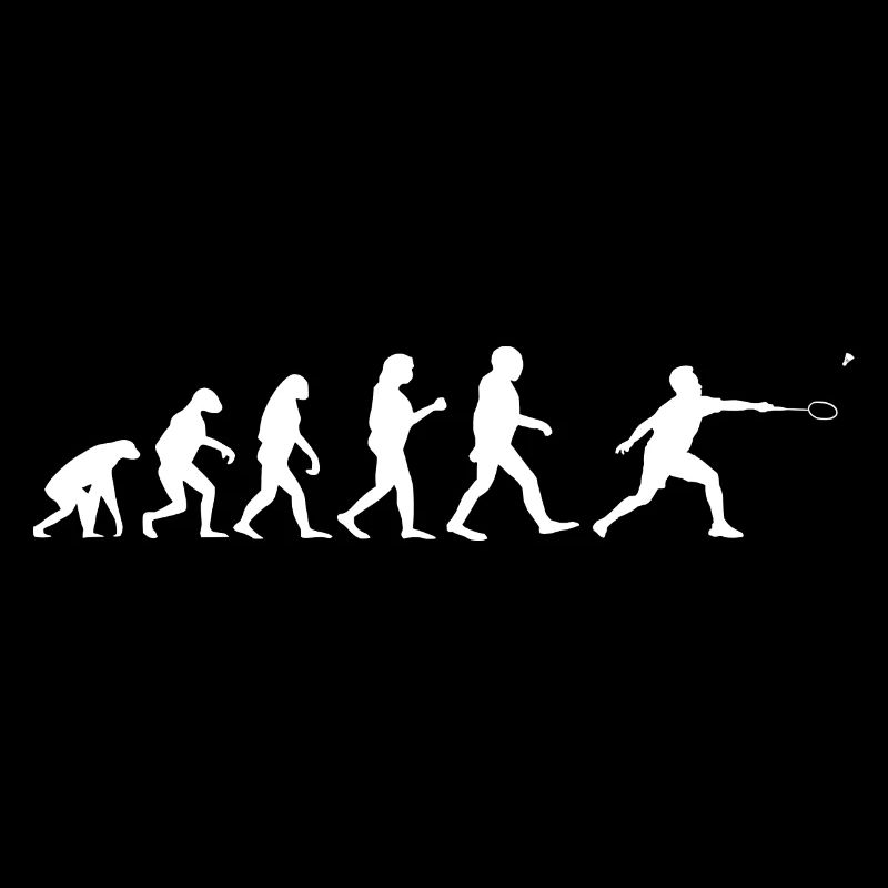 Evolution Badminton Silhouette Racquet