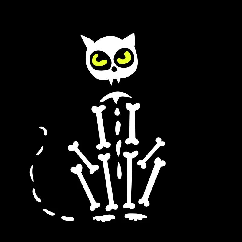 Crawl it real skeletal cat