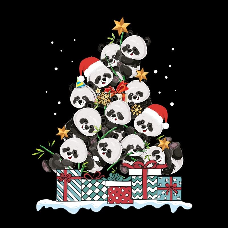 Panda Panda Kawaii Christmas Gift