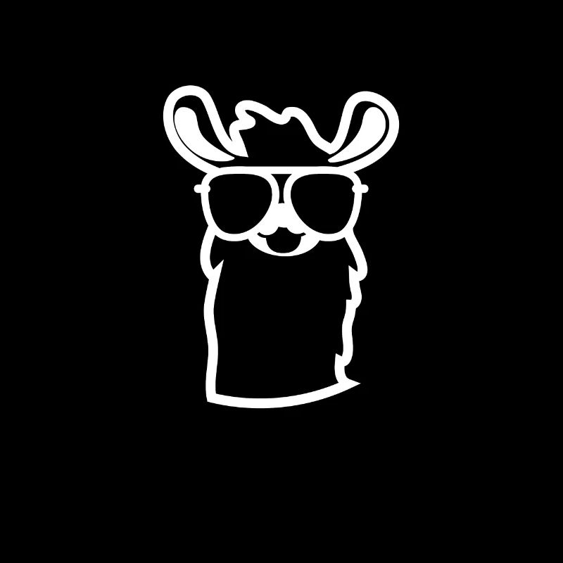 Lama mit Sonnenbrille! / Llama with Sunglasses!