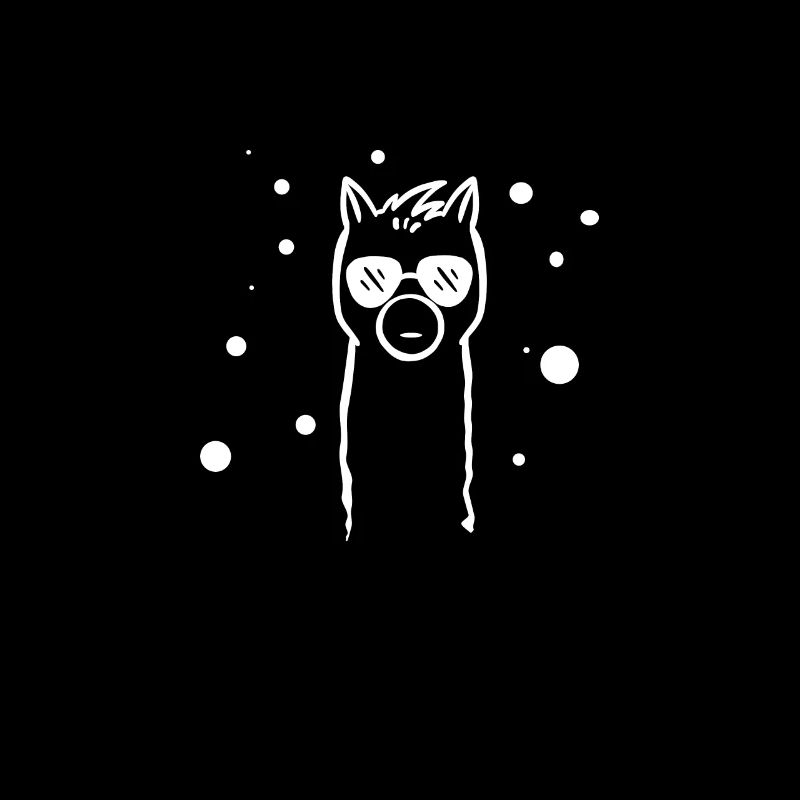 Lama mit Sonnenbrille! / Llama with Sunglasses!